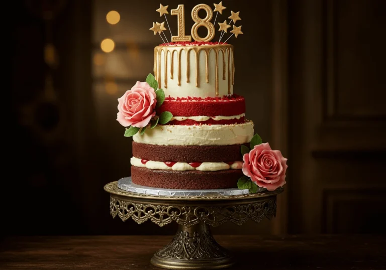 18th birthday cake