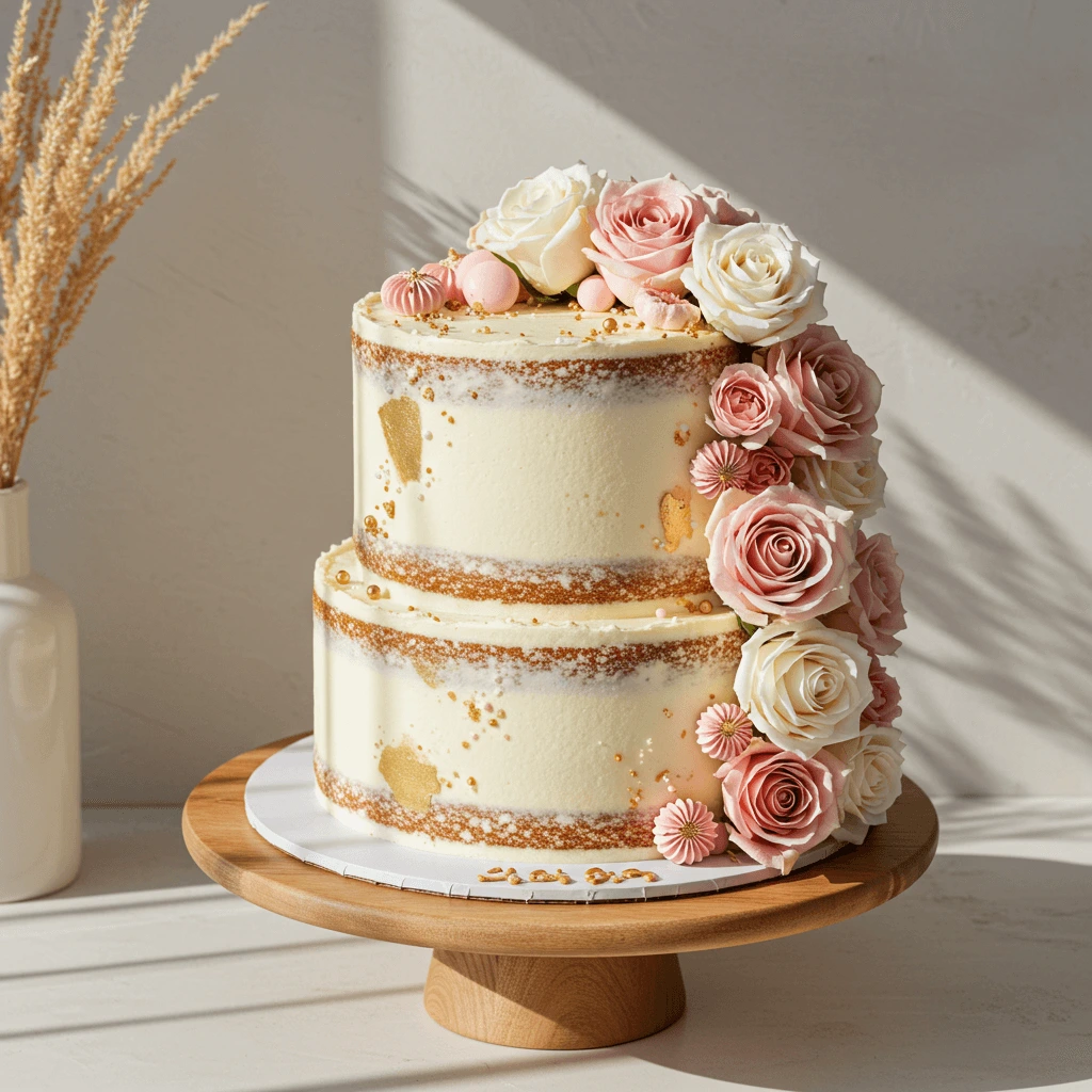birthday cake for women elegant
