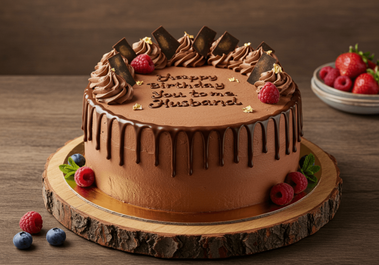 husband birthday cake